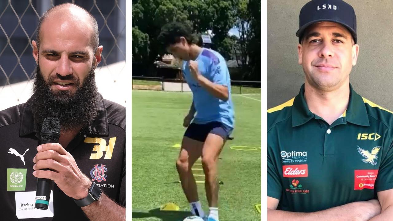 Where are they now: Bachar Houli, Nick Shipley and Stephen Hill.