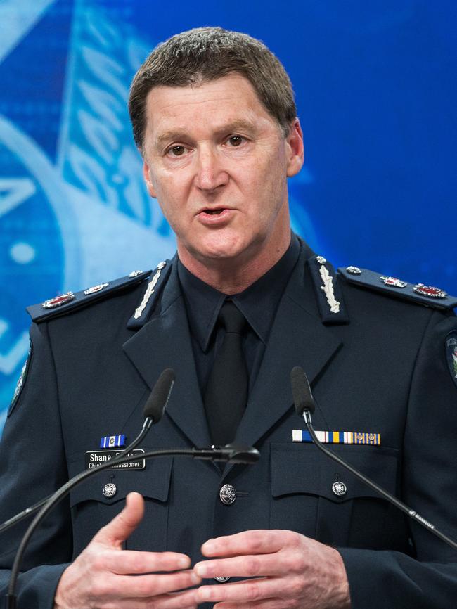 Victoria Police Chief Commissioner Shane Patton. Picture: NCA NewsWire / Paul Jeffers