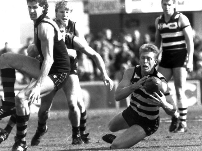 Steve Hocking was a tough defender for 11 years at the Cats.