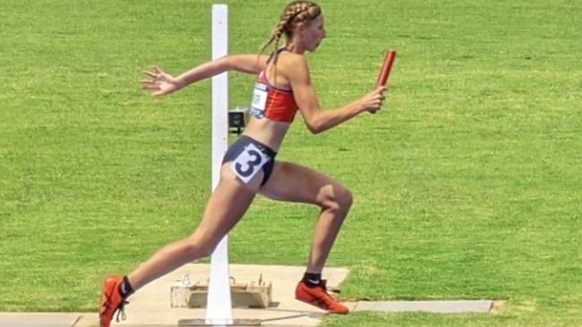 Iluka-Rose Taylor in action. Picture: Supplied