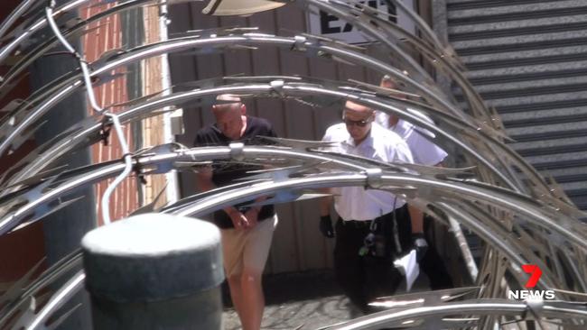 Shaun Michaels Dunk appeared via video link in the Adelaide Magistrates Court on Thursday. Picture: 7News