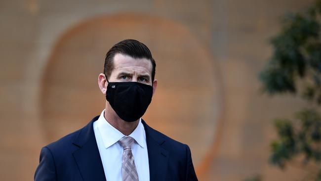 Ben Roberts-Smith says Nine ‘fabricated’ a version of events where he assaulted a woman he was dating. Picture: NCA NewsWire/Joel Carrett