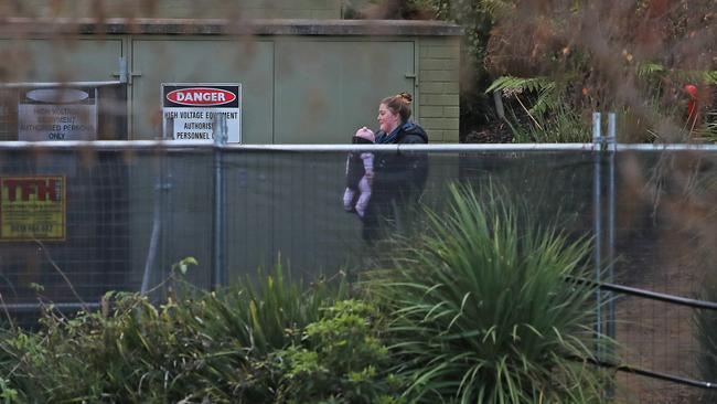 People inside hotel quarantine at the Wrest Point Hotel.