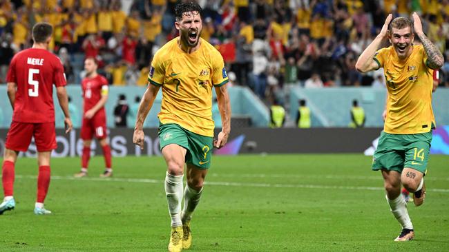 2023 Australian of the Year Mathew Leckie. Picture: Chandan Khanna/AFP