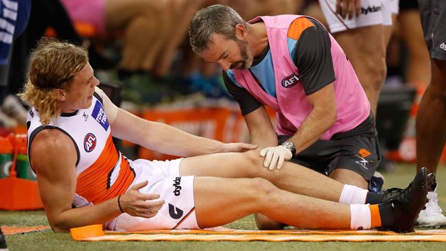 Adam Kennedy is out for the rest of the season after rupturing his ACL. Picture: Getty