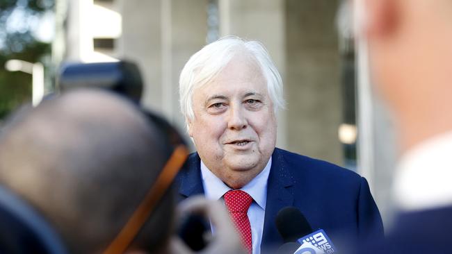 Clive Palmer says, ‘ASIC is doing the Chinese government’s bidding in their quest to control our country’. Picture: AAP