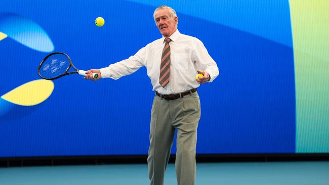 Former Australian tennis great Ken Rosewall was a director of failed stockbroking firm BBY. Picture: AAP