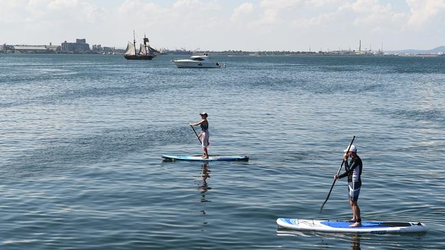 New Year’s Eve at Eastern Beach in Geelong. Picture: David Smith