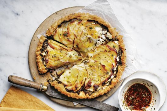 Ottolenghi's Potato and Spinach Pie