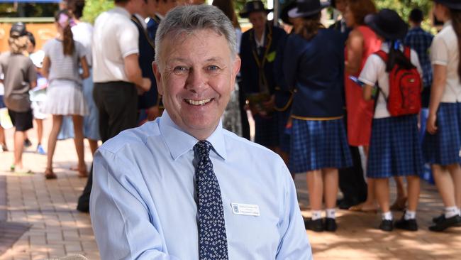 Emmanuel College Principal Patrick Innes Hill at the Open Day at the school. (Photo/Steve Holland)