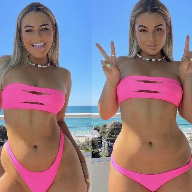 Karina Irby, who owns the Moana bikinis, is a big fan of the style. Picture: Instagram/Karina Irby