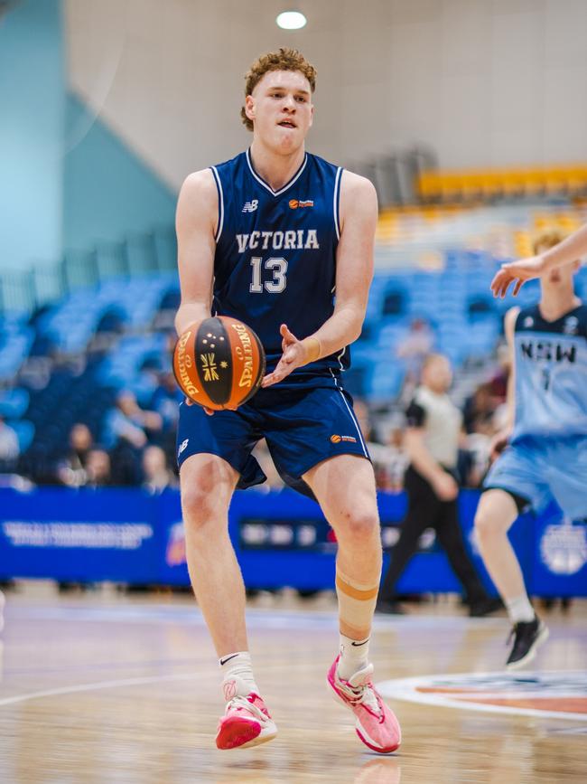 Victoria's Austin Rapp at the Under-20 and Ivor Burge National Championships. Picture: Taylor Earnshaw