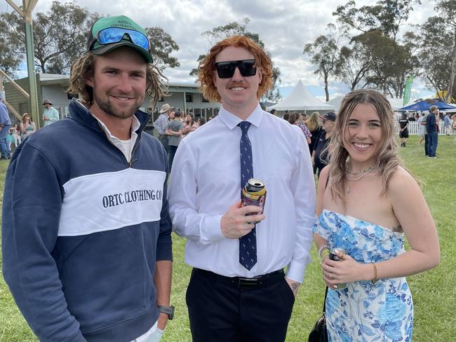 Ian Gray, Tristan Gray, and Maddy Mahoney.