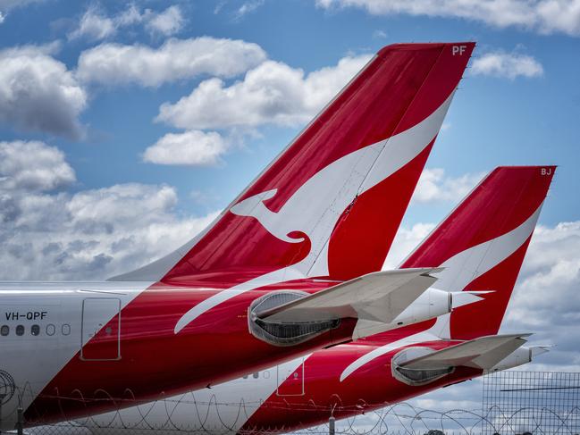 MELBOURNE. AUSTRALIA - NewsWire Photos FEBRUARY 6, 2021. Airline and airport stock in Melbourne. Picture : NCA NewsWire / Luis Ascui