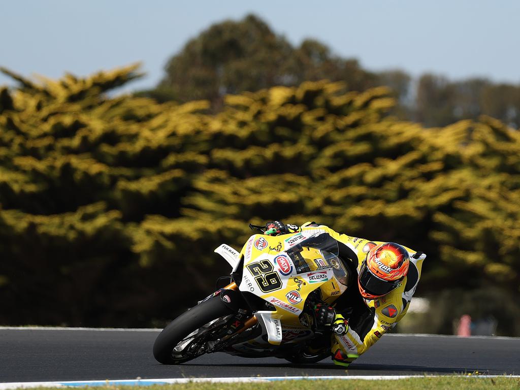 Andrea Iannone was second fastest. Picture: Getty Images