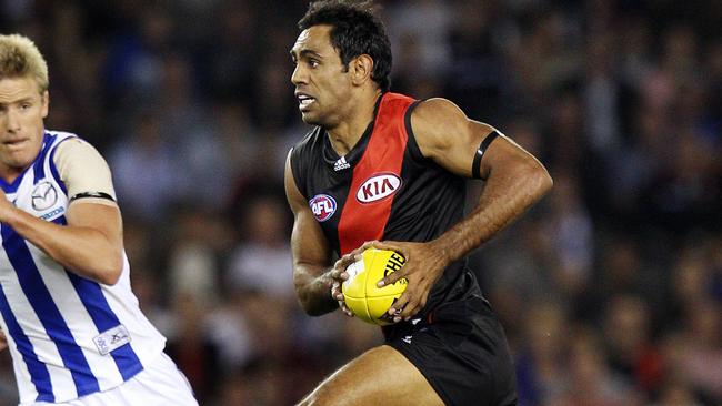 Lovett-Murray in his playing days with Essendon.