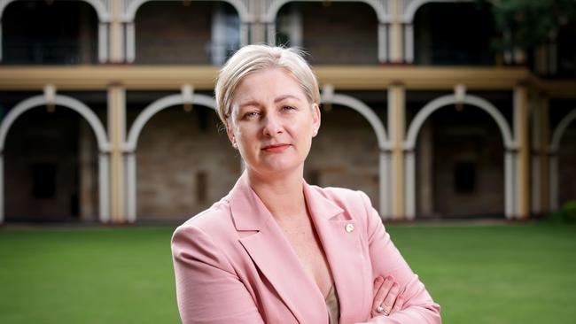 Child Safety Minister Amanda Camm will today announce Federal Court Judge Paul Anastassiou will lead the 17-month inquiry into shocking failures in the $1.12bn care industry. Picture: Steve Pohlner