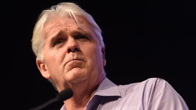 NBN CEO Bill Morrow said the company’s use of copper phone lines helped speed up NBN connections. Picture: AAP Image/Lukas Coch