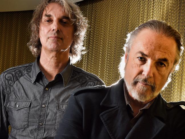 Steve Kilbey and Peter Koppes from Australian band The Church for Hit. Picture:Tony Gough