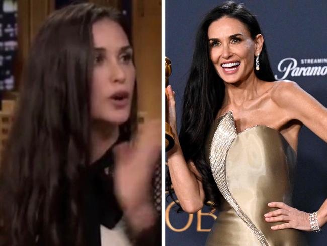 Demi Moore revealed the correct way to pronounce her name during an appearance on Jimmy Fallon's show.