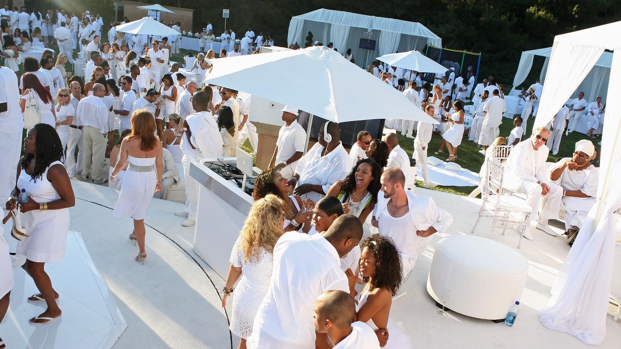 A ‘White Party’ hosted by Combs. Picture: Jason Merritt/Getty Images/Getty Images for Blueflame