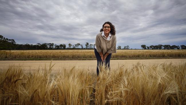 Simone Dudley of Deniliquin is co-founder of Therapy Connect telehealth therapy service. Picture: Brad Newman.