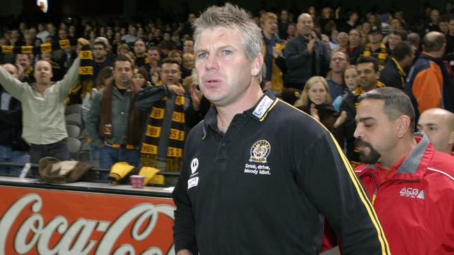 Danny Frawley was sacked during the 2004 season.