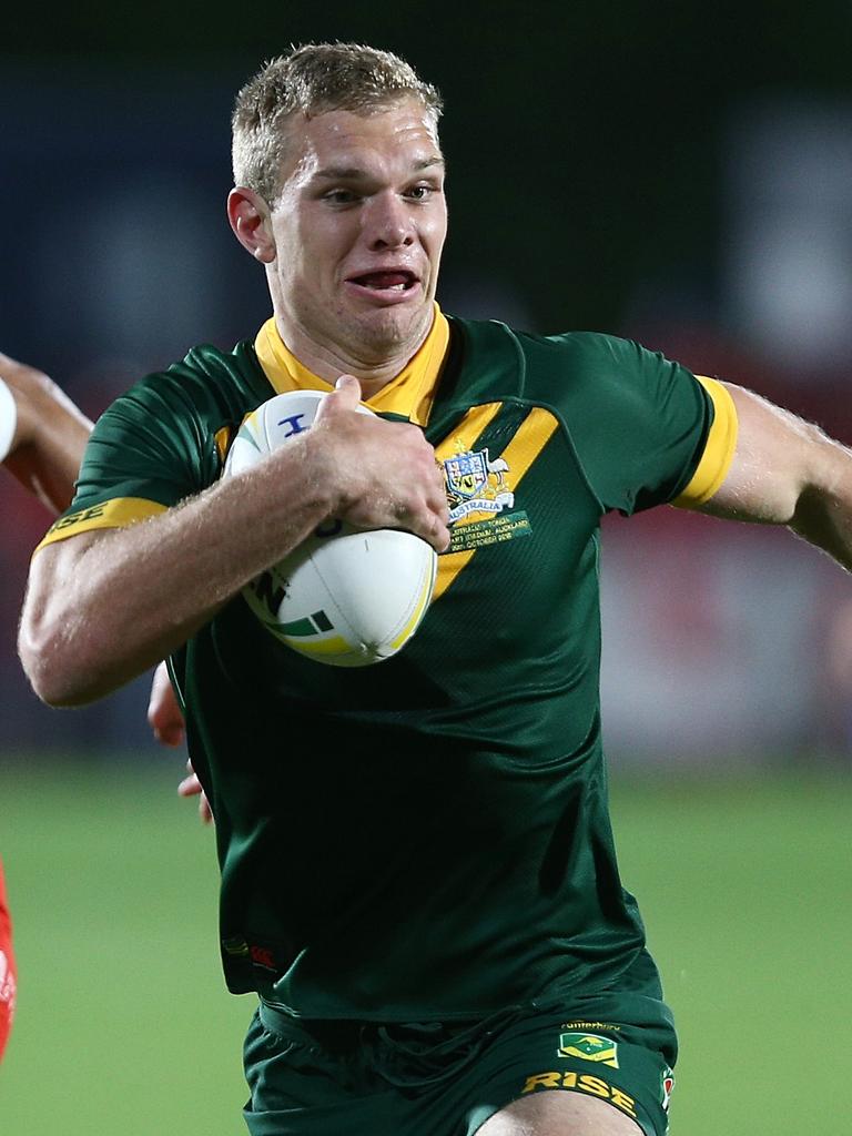 Tom Trbojevic has been earmarked for the Kangaroos. Picture: AAP/David Rowland