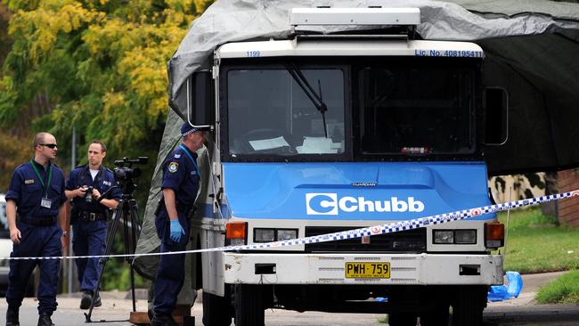 A Sydney criminal gave his clients some advice about how to rob armoured vans.