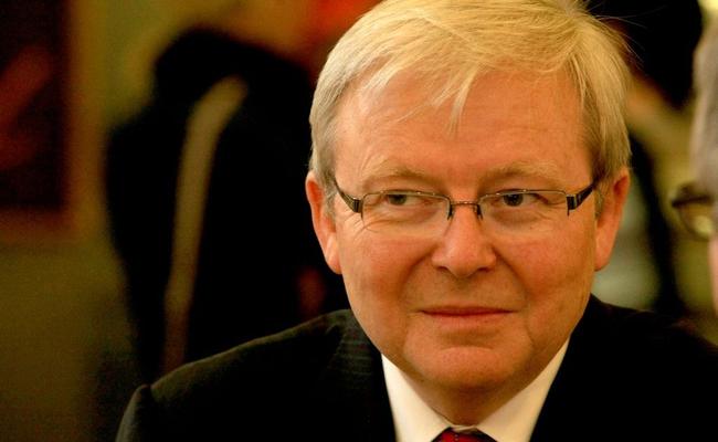 Survey reveals support for Kevin Rudd ahead of Monday's showdown. Picture: Blainey Woodham