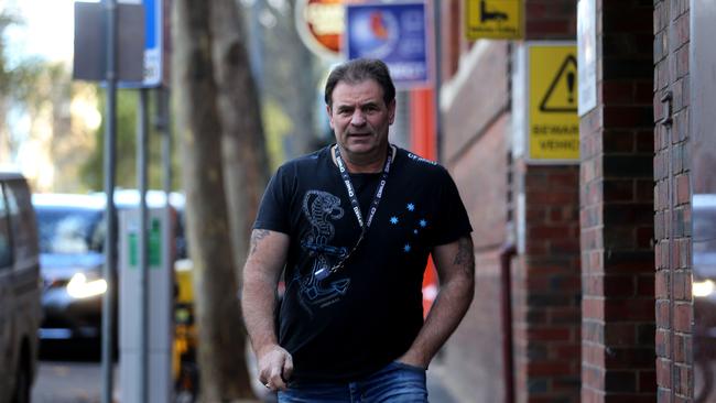 12/06/2019 CFMEU Victorian Secretary John Setka arrives at ACTU in Melbourne to meet with ACTU Secretary Sally McManus.Picture: David Geraghty / The Australian.