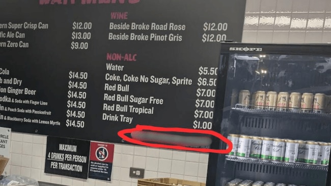 ‘It’s illegal’: Aussie venue called out for sneaky menu detail