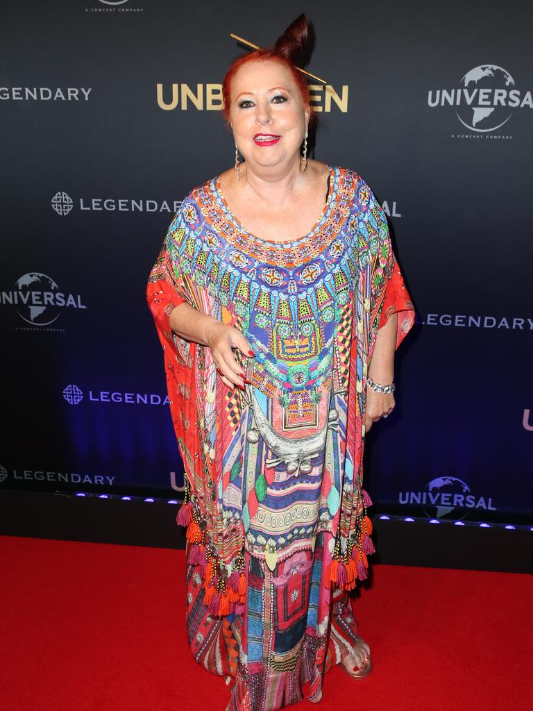 Charity worker Geraldine Cox at the Australian premier of the Angelina directed feature film Unbroken at The State Theater in Sydney. Picture: Richard Dobson