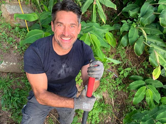 Jamie Durie from Channel 7's House Rules is encouraging Australians to plant natives in their isolation gardening projects. Picture: Supplied