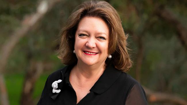 Gina Rinehart will deliver the keynote speech before she participates in a Q&amp;A session. Picture: Matt Krumins