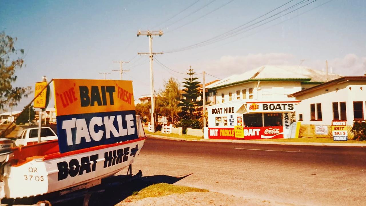 An old photo of Bill's Boat and Bike Hire. Photo: supplied.