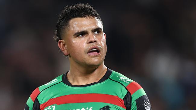 Latrell Mitchell has been targeted by the crowd. Picture: Matt King/Getty