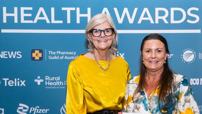 Governor-General Sam Mostyn and Casey Shorter at the National Rural and Remote Health Awards 2024.