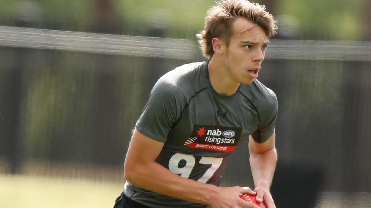 Matthew Allison was picked up with the Saints with their top selection. Picture: Michael Willson/AFL Photos via Getty Images