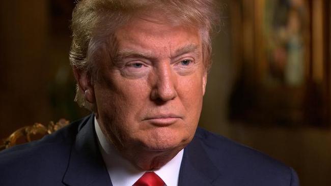 US President-elect Donald Trump. Picture: CBS/60 Minutes