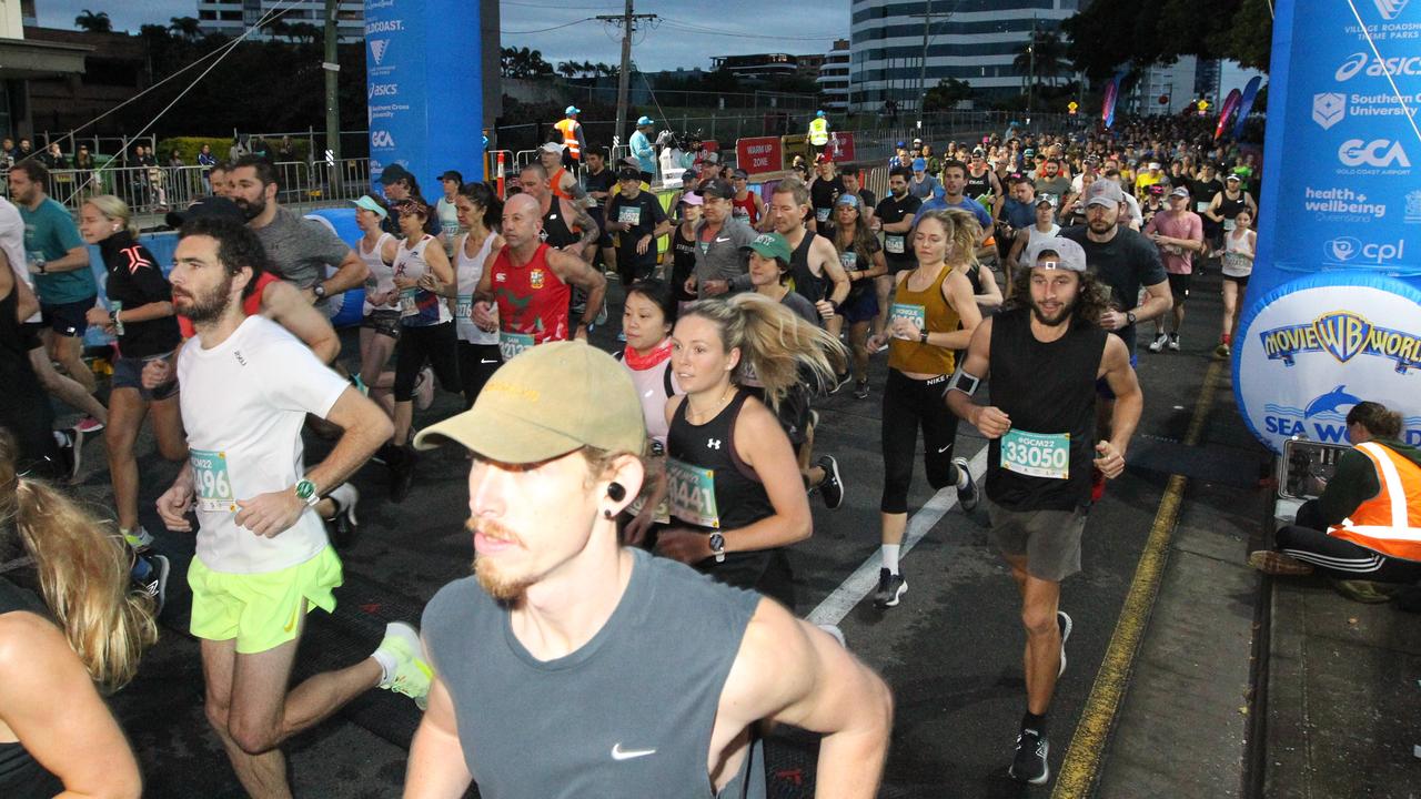 Gold Coast Marathon Sunday. 10KM Race. Pic Mike Batterham