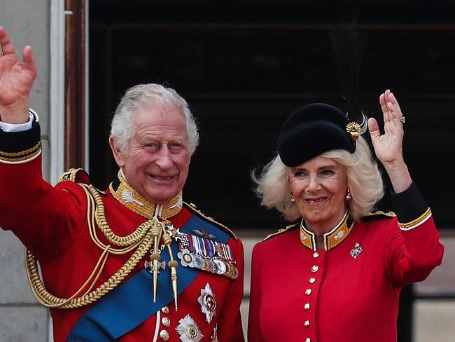 King Charles III and Queen Camilla. Picture: AFP