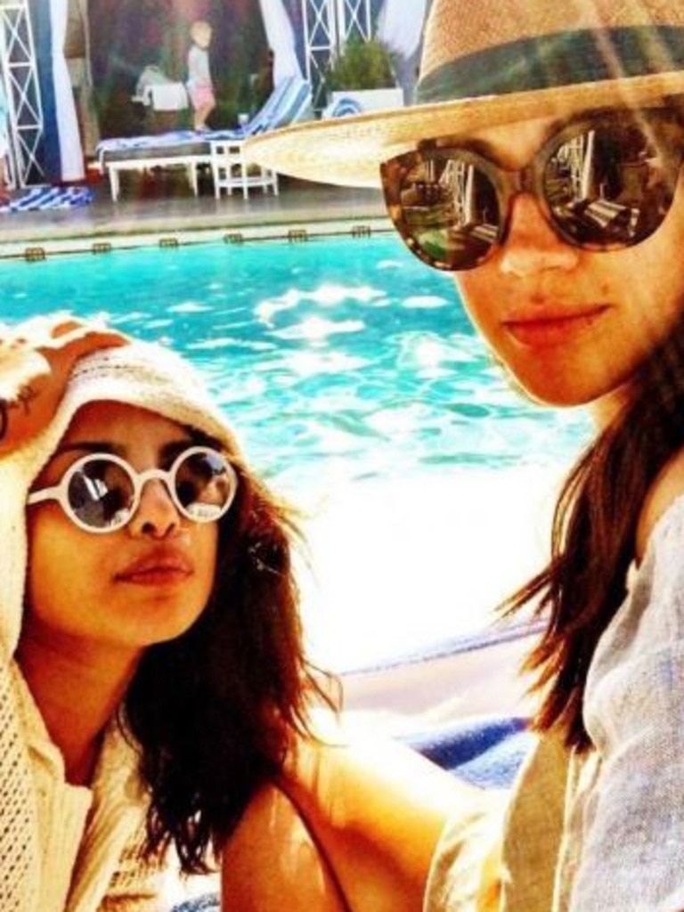 Meghan Markle and Priyanka Chopra have been friends for years. Picture: Instagram