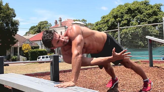 Tim Robards shows how to build abs