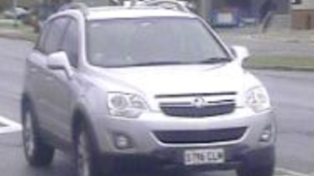 The Silver Holden Captiva Mr Miller was allegedly driving when he injured a police officer during an RBT at Seaton. Picture: SA Police