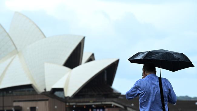 Rain continues across Sydney and throughout the state. Picture: NCA NewsWire / Jeremy Piper