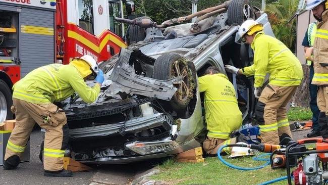 Coes Creek crash. Photo: Supplied