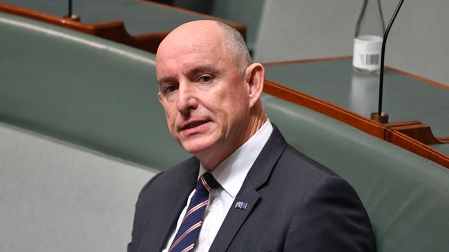 Minister for Government Services Stuart Robert. (AAP Image/Mick Tsikas).