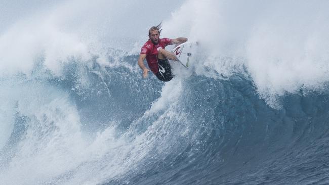 Owen Wright doing what he does best. His fans are hoping he will one day return to the pro surfing world tour.