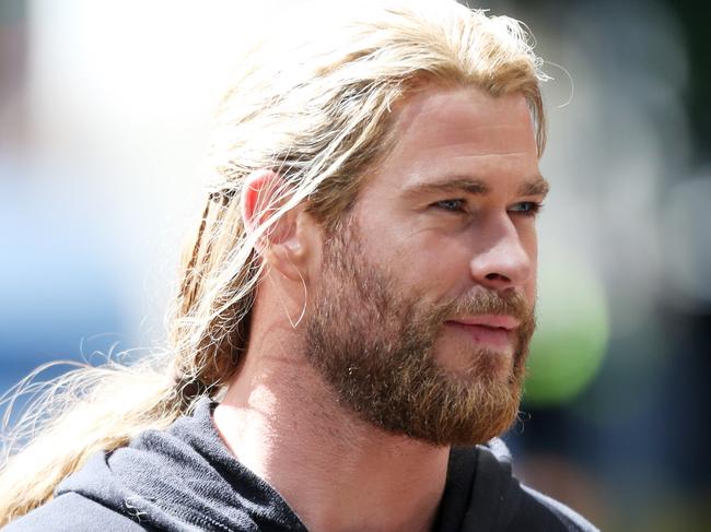 Chris Hemsworth, Thor being filmed in Brisbane - Photo Steve Pohlner